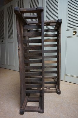 Early 19th Century Oak Garden or Porch Planter Stand-EA-1105690