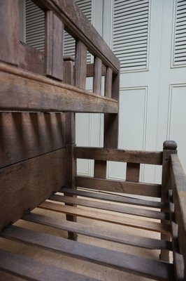 Early 19th Century Oak Garden or Porch Planter Stand-EA-1105690