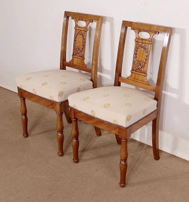 Early 19th Century Restoration Style Solid Mahogany Chairs, Set of 2-RVK-1424635