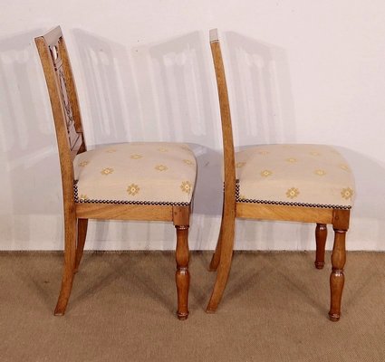 Early 19th Century Restoration Style Solid Mahogany Chairs, Set of 2-RVK-1424635