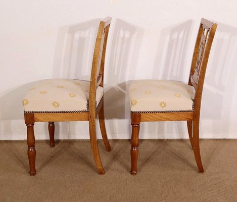 Early 19th Century Restoration Style Solid Mahogany Chairs, Set of 2-RVK-1424635