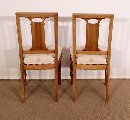 Early 19th Century Restoration Style Solid Mahogany Chairs, Set of 2-RVK-1424635