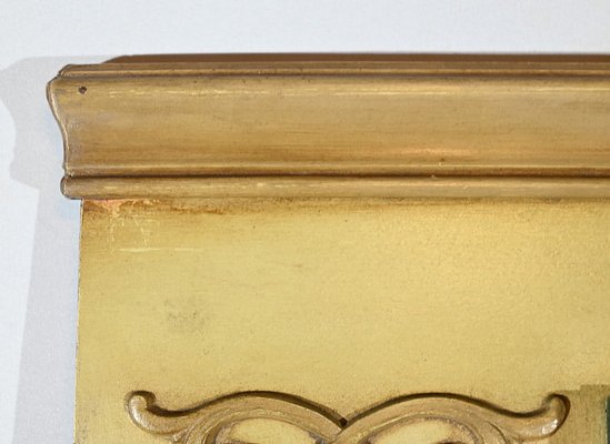 Early 19th Century Restoration Trumeau Mirror in Gilded Wood-RVK-1800209