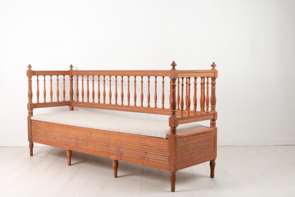 Early 19th-Century Swedish Gustavian Provincial Sofa-MJF-931169