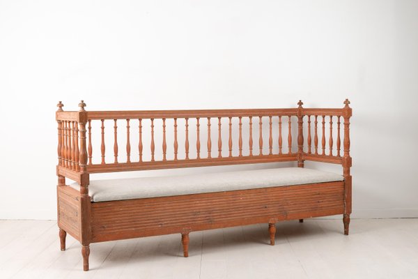 Early 19th-Century Swedish Gustavian Provincial Sofa-MJF-931169