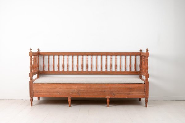 Early 19th-Century Swedish Gustavian Provincial Sofa-MJF-931169