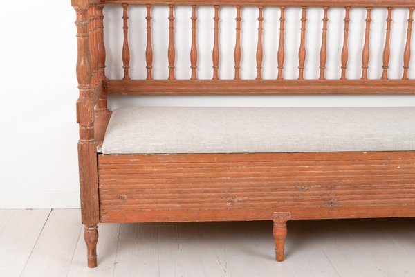 Early 19th-Century Swedish Gustavian Provincial Sofa-MJF-931169