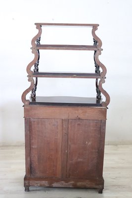 Early 19th Century Vitrine with Etagere-DCO-1749877