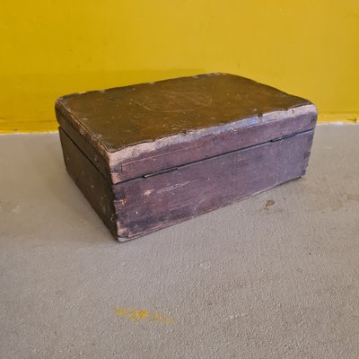 Early 19th Century Wooden Box-VHW-1805358