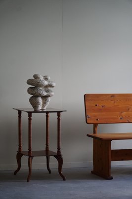 Early 20th Century Danish Side Table Pedestal with Finely Carved Legs, 1920s-MXF-1718862