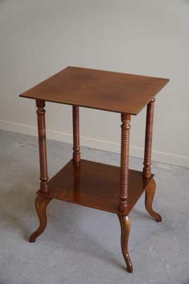 Early 20th Century Danish Side Table Pedestal with Finely Carved Legs, 1920s-MXF-1718862