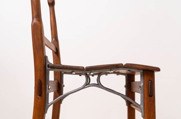 Early 20th Century Dining Chairs by Valentin Jadrníček, 1890s, Set of 8-MJR-2020013