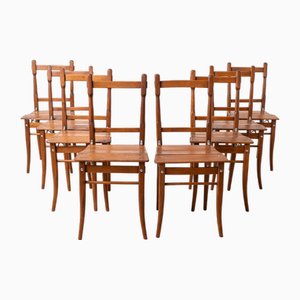 Early 20th Century Dining Chairs by Valentin Jadrníček, 1890s, Set of 8-MJR-2020013