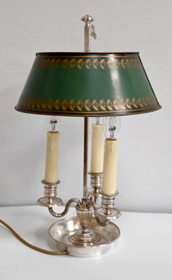 Early 20th Century Empire Style White Metal Hotbed Lamp, 1890s-RVK-1420381