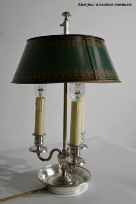 Early 20th Century Empire Style White Metal Hotbed Lamp, 1890s-RVK-1420381