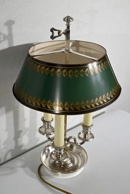 Early 20th Century Empire Style White Metal Hotbed Lamp, 1890s-RVK-1420381