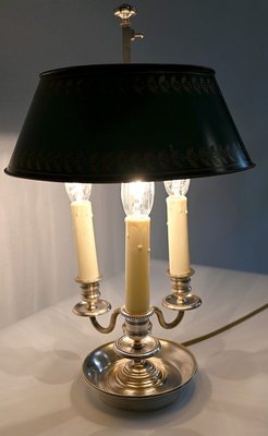 Early 20th Century Empire Style White Metal Hotbed Lamp, 1890s-RVK-1420381