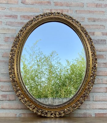 Early 20th Century French Giltwood Wall Mirror-NOU-1022879