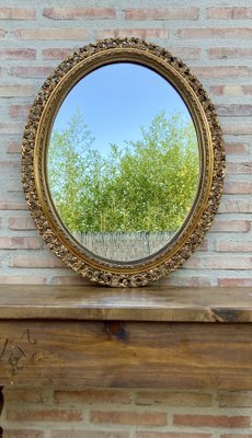 Early 20th Century French Giltwood Wall Mirror-NOU-1022879