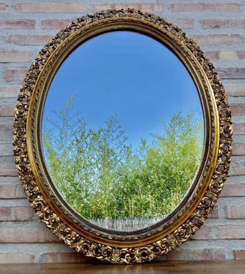 Early 20th Century French Giltwood Wall Mirror-NOU-1022879