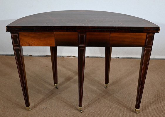 Early 20th Century Half-Moon Table-RVK-1453798