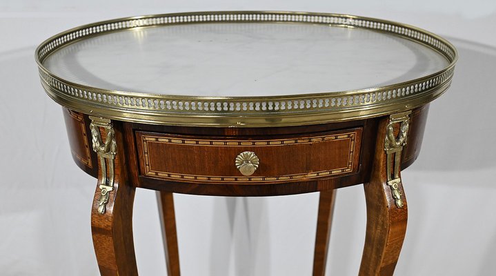 Early 20th Century Louis XVI Mahogany Living Room Table-RVK-1818497