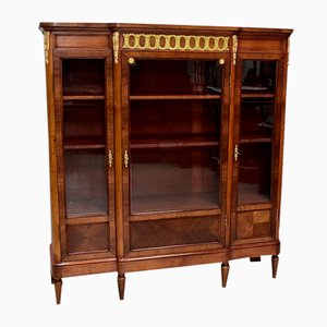 Early 20th Century Louis XVI Style Book Shelf in Cherry & Mahogany-RVK-1318477