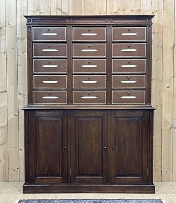 Early 20th Century Oak Cabinet from Chalmette Paris-QYF-1801172