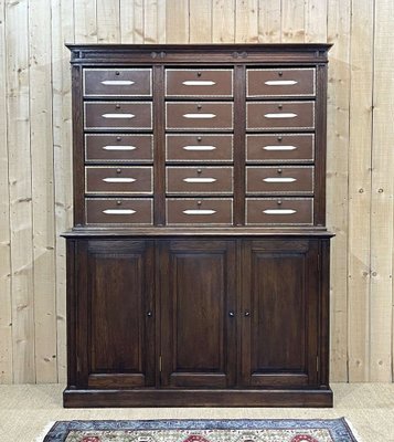 Early 20th Century Oak Cabinet from Chalmette Paris-QYF-1801172