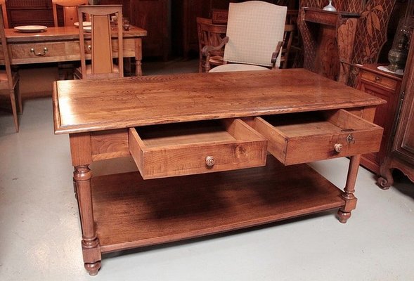 Early 20th Century Oak Drap Table-RVK-1182582