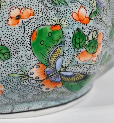 Early 20th Century Porcelain Candy Dish with Butterflies, China-RVK-1360281