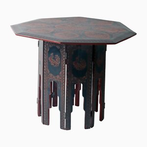 Early 20th Century Red Lacquer Nepal Table, 1960s-ESB-1438305