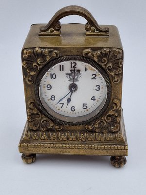 Early 20th Century Roman Bronze Clock-RKF-1805306