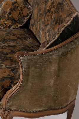 Early 20th Century Sofa with Floral Fabric, 1900s-RCE-1761030