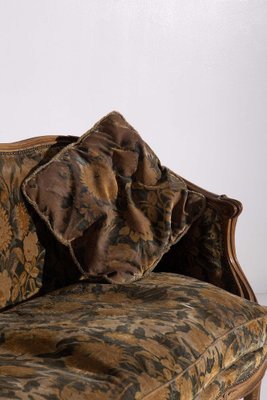 Early 20th Century Sofa with Floral Fabric, 1900s-RCE-1761030