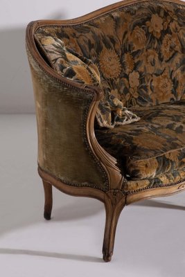 Early 20th Century Sofa with Floral Fabric, 1900s-RCE-1761030