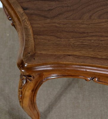 Early 20th Century Solid Walnut Living Room Table in the Style of Louis XV-RVK-1250569