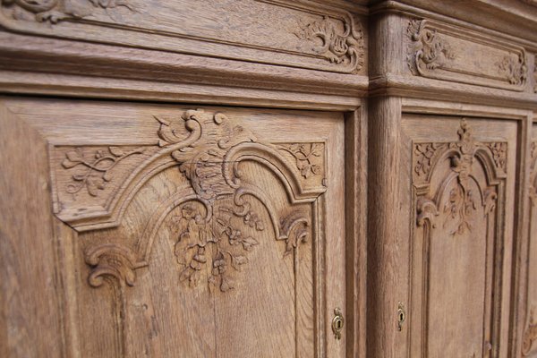 Early 20th Century Stripped Oak Bookcase, 1890s-TAT-1751881