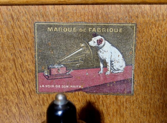 Early 20th Century The Voice of His Master Gramophone Music Furniture-RVK-1182268