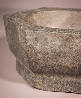 Early Antique Eastern Carved Stone Bowl-AOI-1350940