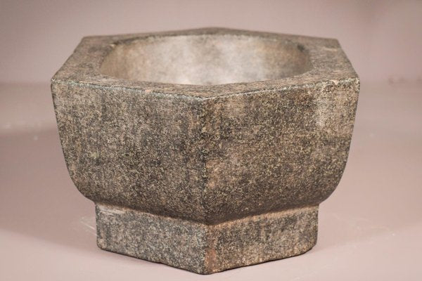 Early Antique Eastern Carved Stone Bowl-AOI-1350940