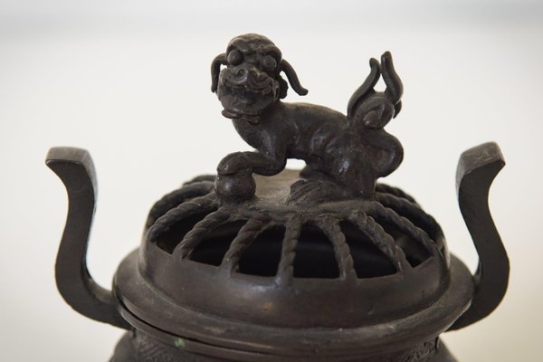 Early Chinese Bronze Incense Burner-AOI-1442435