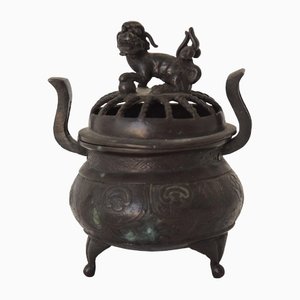 Early Chinese Bronze Incense Burner-AOI-1442435