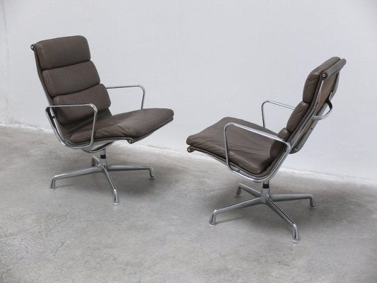 Early EA216 Swivel Lounge Chair by Eames for Herman Miller, 1960s-MHV-1771654