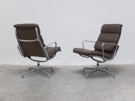 Early EA216 Swivel Lounge Chair by Eames for Herman Miller, 1960s-MHV-1771654