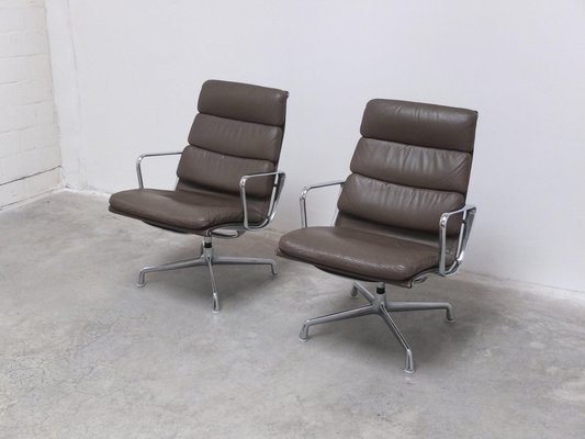 Early EA216 Swivel Lounge Chair by Eames for Herman Miller, 1960s-MHV-1771654