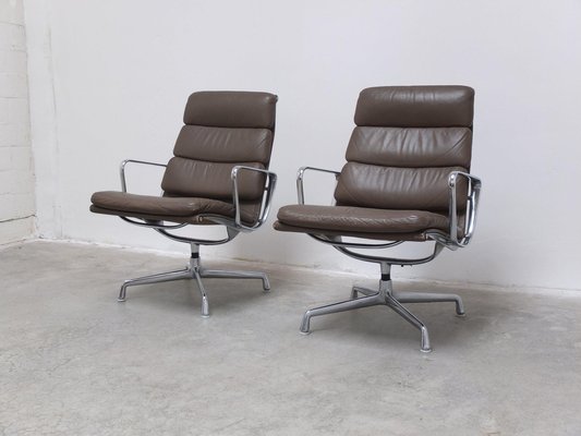 Early EA216 Swivel Lounge Chair by Eames for Herman Miller, 1960s-MHV-1771654