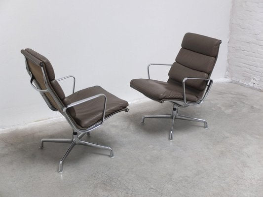 Early EA216 Swivel Lounge Chair by Eames for Herman Miller, 1960s-MHV-1771654