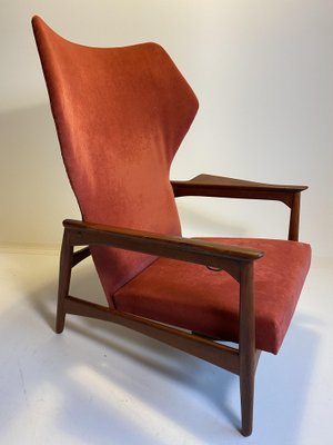 Early Edition Owel Chair in Teak by Ib Kofod-Larsen for Carlo Gahrn, 1950s-HKY-1782167