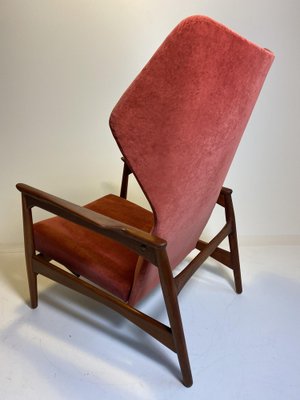 Early Edition Owel Chair in Teak by Ib Kofod-Larsen for Carlo Gahrn, 1950s-HKY-1782167